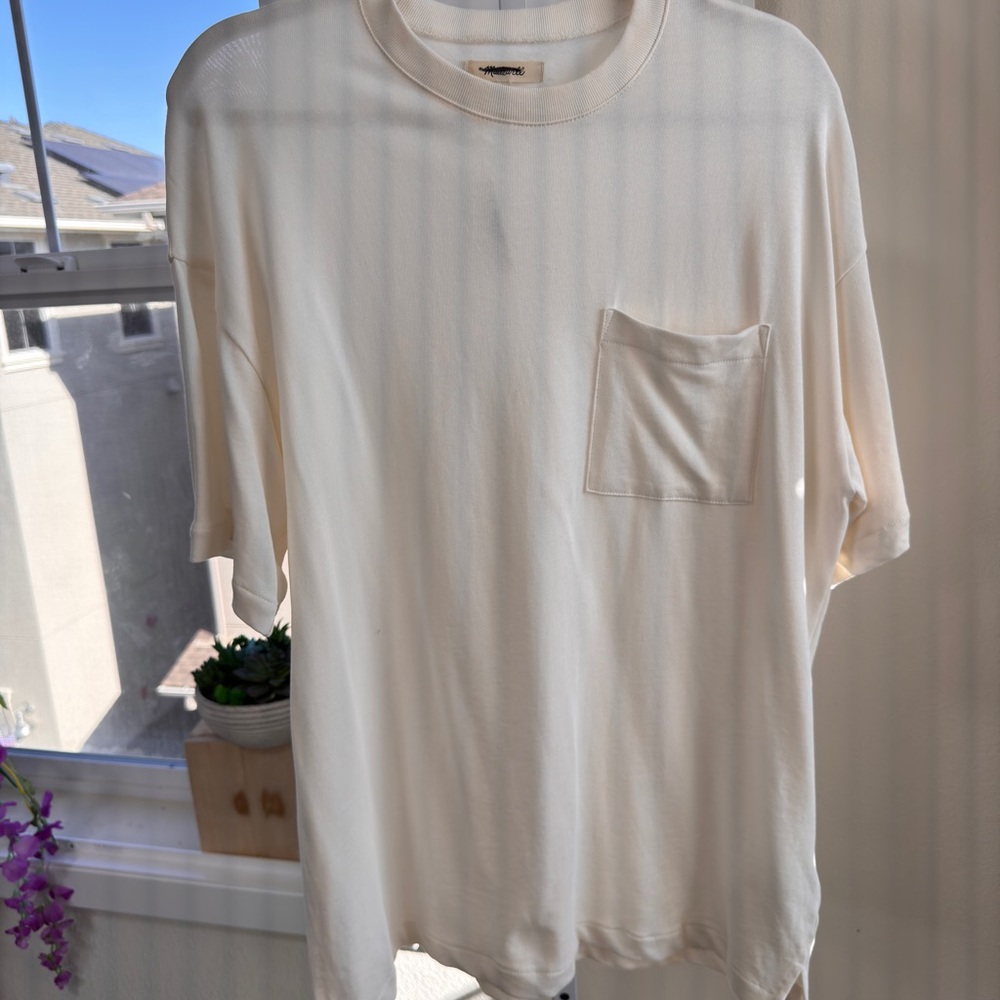 Madewell women's Short Sleeve Cream Tee